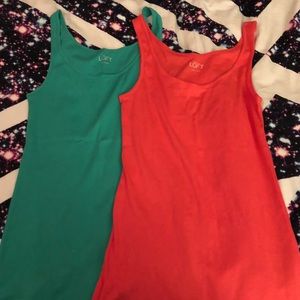 LOFT tank tops